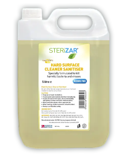 Hard Surface Cleaner - 5 Litre Lemon refill